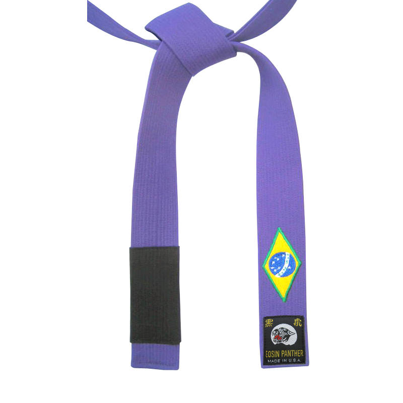 Purple Brazilian Flag Belt