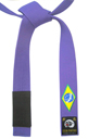 Jujitsu Color Belt Deluxe Purple