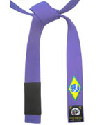Purple Brazilian Flag Belt